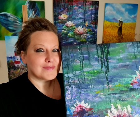 Katka Olíková, maľby, rakovina